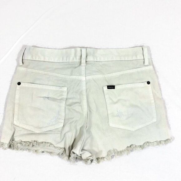 RVCA Distressed Jean Shorts size 27 - Picture 5 of 6